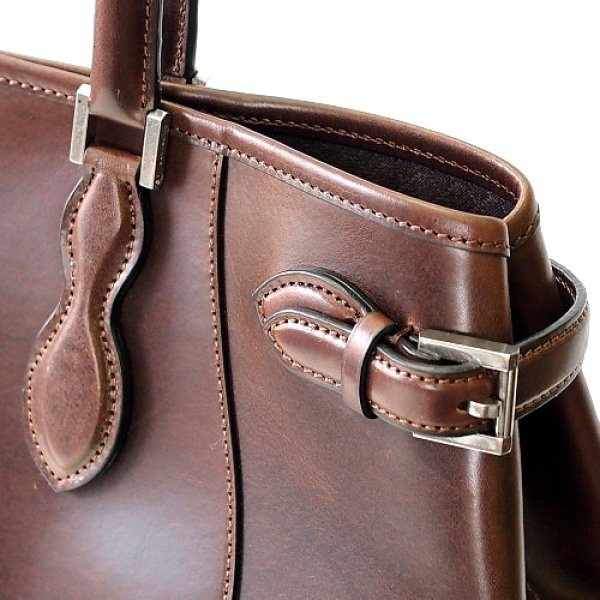 画像6: WILD SWANS(ワイルドスワンズ)Drucker(ドラッカー)トートバッグ"サドルプルアップ"/Choco(チョコ) (6)