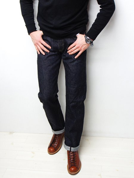 画像13: STUDIO D'ARTISAN(ステュディオ・ダ・ルチザン)15oz レギュラーストレート/Indigo Blue(インディゴブルー)ワンウォッシュ【裾上げ無料】 (13)