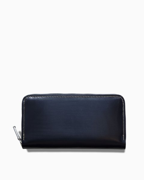 画像1: Whitehouse Cox（ホワイトハウスコックス）S2622 Long Zip Wallet（ロングジップウォレット）/Navy（ネイビー） (1)