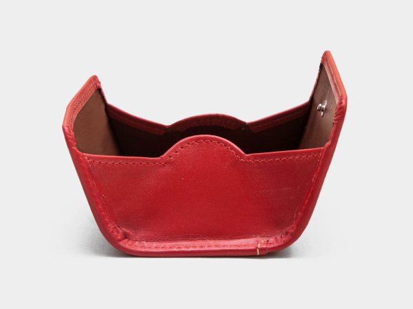画像4: Whitehouse Cox(ホワイトハウスコックス)S9084 Coin Purse(コインケース)/Red(レッド) (4)
