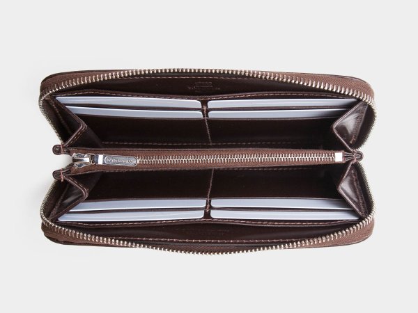 画像3: Whitehouse Cox(ホワイトハウスコックス)S2622 Long Zip Wallet(ロングジップウォレット)/Havana(ハバナ) (3)