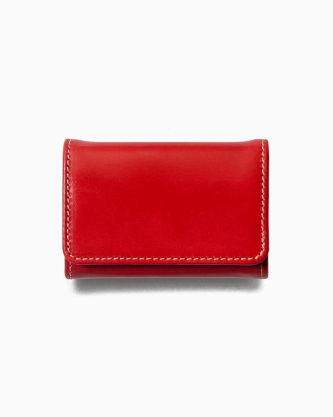 画像1: Whitehouse Cox（ホワイトハウスコックス）S9084 Coin Purse（コインケース）/Red（レッド） (1)