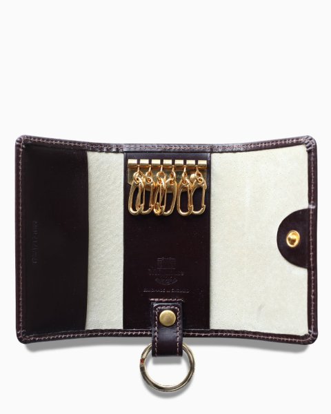 画像2: Whitehouse Cox(ホワイトハウスコックス)S9692 Key Case With Ring(キーケース)/Havana(ハバナ) (2)