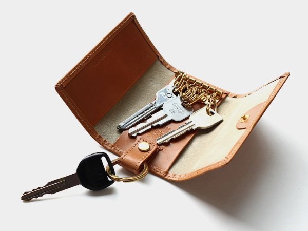 画像5: Whitehouse Cox(ホワイトハウスコックス)S9692 Key Case With Ring(キーケース)/Havana(ハバナ) (5)