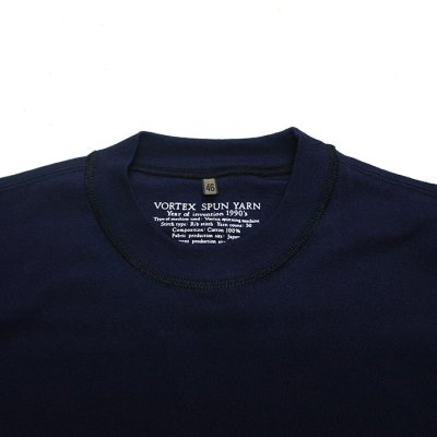 画像3: Nigel Cabourn（ナイジェル・ケーボン）3-PACK GYM TEES（3パックジムTシャツ）/Dk.Navy（ダークネイビー）