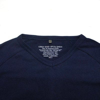 画像2: Nigel Cabourn（ナイジェル・ケーボン）3-PACK GYM TEES（3パックジムTシャツ）/Dk.Navy（ダークネイビー）