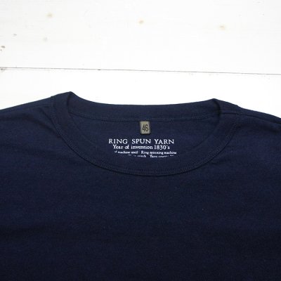 画像1: Nigel Cabourn（ナイジェル・ケーボン）3-PACK GYM TEES（3パックジムTシャツ）/Dk.Navy（ダークネイビー）