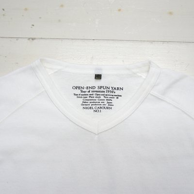 画像2: Nigel Cabourn（ナイジェル・ケーボン）3-PACK GYM TEES（3パックジムTシャツ）/Off White（オフホワイト）