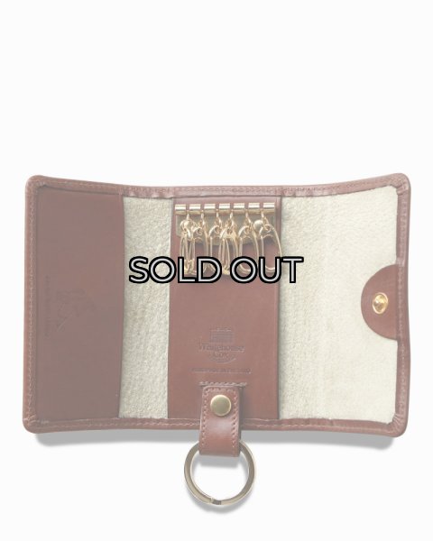 画像2: Whitehouse Cox（ホワイトハウスコックス）S9692 Key Case With Ring（キーケース）/Antique（アンティーク） (2)