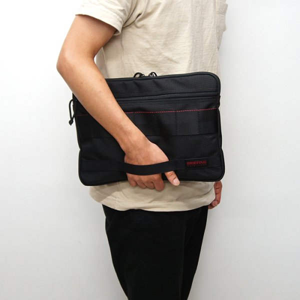 画像6: BRIEFING(ブリーフィング)A4 CLUTCH(A4クラッチ)/BLACK(ブラック) (6)