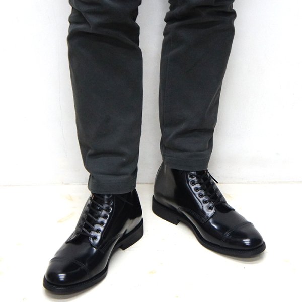 画像10: SANDERS（サンダース）Military Derby Boot（ミリタリーダービーブーツ）"Polished Leather" / Black（ブラック） (10)