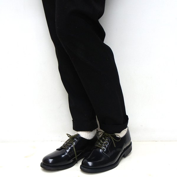 画像10: SANDERS(サンダース)Female Plain Toe Shoe Rubber Sole(レディース プレーントゥシューズ ラバーソール)/Black(ブラック) (10)