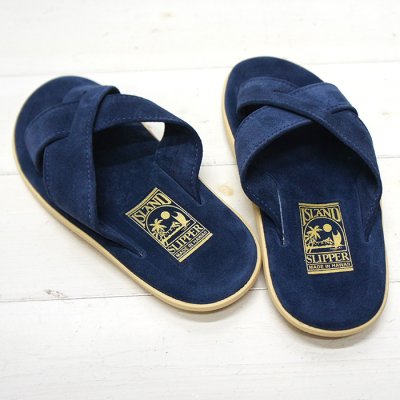 画像2: ISLAND SLIPPER（アイランドスリッパ）PT203 (レザートングサンダル) "Suede" / Burgundy（バーガンディ）