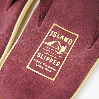 画像1: ISLAND SLIPPER（アイランドスリッパ）PT202 (レザートングサンダル) / Red（レッド）