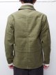 画像8: F.O.B FACTORY（エフオービーファクトリー）FRENCH MOLESKIN JACKET（フレンチモールスキンジャケット）HEAVY MOLESKIN/Olive（オリーブ） (8)