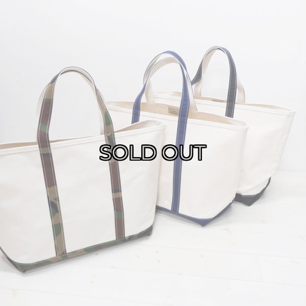 画像6: L.L.Bean（エルエルビーン）Boat&Tote Bag Open Top"L"（ボートアンドトートバッグ オープントップL）/ Blue（ブルー） (6)