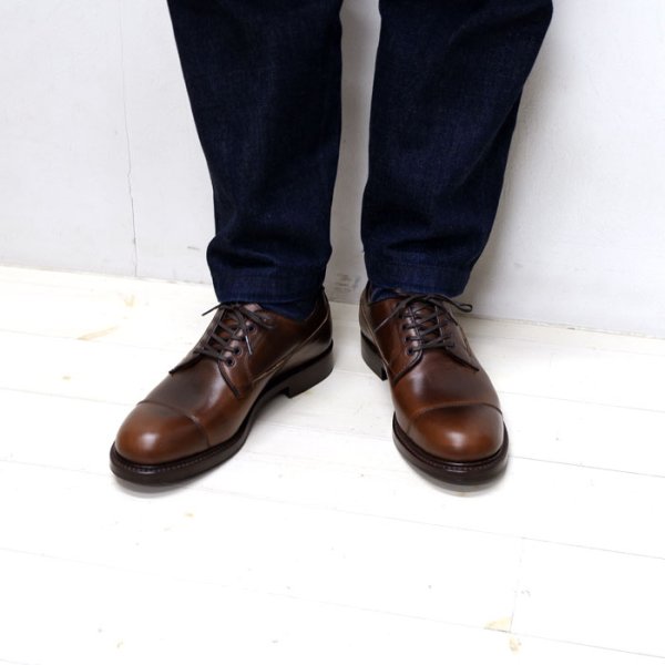 画像8: WHEEL ROBE(ウィールローブ)STRAIGHT TIP OXFORD(ストレートチップオックスフォード)/Brown(ブラウン) (8)