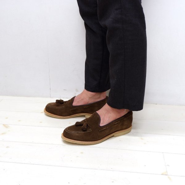 画像9: 『OUTLET』SANDERS（サンダース）Tassel Loafer（タッセルローファー）"Suede Leather" / Snuff Suede（ブラウンスエード） (9)