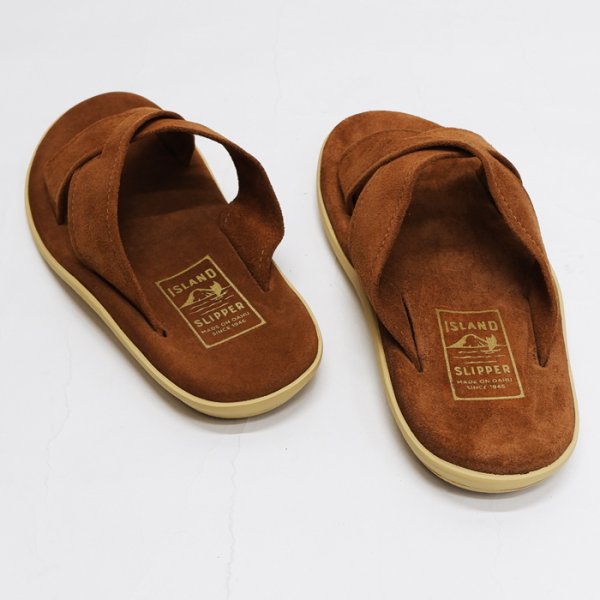 画像5: ISLAND SLIPPER（アイランドスリッパ）PT223 (スエードレザーサンダル) "Suede" / Peanut（ピーナッツ） (5)
