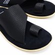 画像6: ISLAND SLIPPER（アイランドスリッパ）PTS704BH（ブルハイドレザーサンダル）/ Black×Black（ブラック×ブラック） (6)