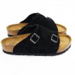 画像2: BIRKENSTOCK（ビルケンシュトック）ZURICH（チューリッヒ）"ソフトフットベッド"/Black Suede（ブラックスエード）※サイズ43のみ (2)