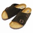 画像1: BIRKENSTOCK（ビルケンシュトック）ZURICH（チューリッヒ）"ソフトフットベッド"/Mocca Suede（モカスエード） (1)