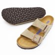 画像2: BIRKENSTOCK（ビルケンシュトック）ARIZONA（アリゾナ）"ソフトフットベッド"/Taupe Suede（トープスエード） (2)