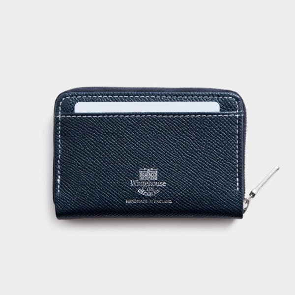 画像6: Whitehouse Cox(ホワイトハウスコックス)S1941 Zip Multi Case(ジップマルチケース)/Navy×Red(ネイビー×レッド) (6)
