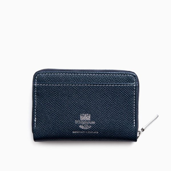 画像2: Whitehouse Cox(ホワイトハウスコックス)S1941 Zip Multi Case(ジップマルチケース)/Navy×Red(ネイビー×レッド) (2)