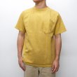 画像8: Good On（グッドオン）Short Sleeve Heavy Raglan Pocket Tee（ショートスリーブヘビーラグランポケットTシャツ）"Pigment Dye"/Banana（バナナ） (8)