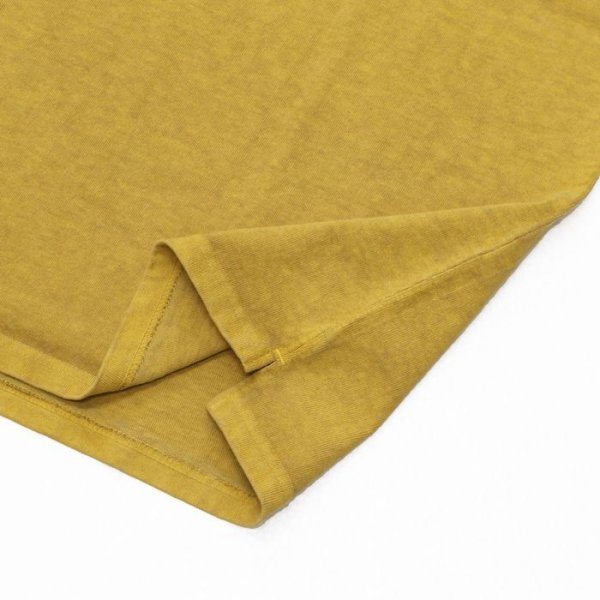 画像5: Good On(グッドオン)Short Sleeve Heavy Raglan Pocket Tee(ショートスリーブヘビーラグランポケットTシャツ)"Pigment Dye" / Banana(バナナ) (5)