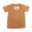 画像2: Good On（グッドオン）Short Sleeve Crew Neck Logo Print Tee（ショートスリーブクルーネックロゴプリントTシャツ）"GOOD ON"/Mocha（モカ）※Sサイズのみ (2)