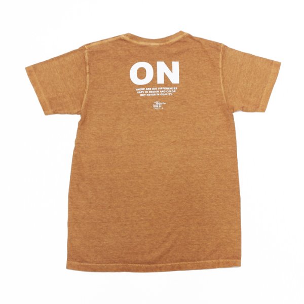 画像2: Good On（グッドオン）Short Sleeve Crew Neck Logo Print Tee（ショートスリーブクルーネックロゴプリントTシャツ）"GOOD ON"/Mocha（モカ）※Sサイズのみ (2)