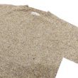 画像4: INVERALLAN（インバーアラン）Crew Neck Saddle Shoulder Sweater（クルーネックサドルショルダーセーター）Supersoft Shetland/Mushroom（マッシュルーム） (4)