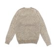 画像2: INVERALLAN（インバーアラン）Crew Neck Saddle Shoulder Sweater（クルーネックサドルショルダーセーター）Supersoft Shetland/Mushroom（マッシュルーム） (2)