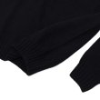 画像5: INVERALLAN（インバーアラン）Crew Neck Saddle Shoulder Sweater（クルーネックサドルショルダーセーター）”Supersoft Shetland" / Black（ブラック） (5)