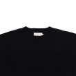 画像3: INVERALLAN（インバーアラン）Crew Neck Saddle Shoulder Sweater（クルーネックサドルショルダーセーター）”Supersoft Shetland" / Black（ブラック） (3)