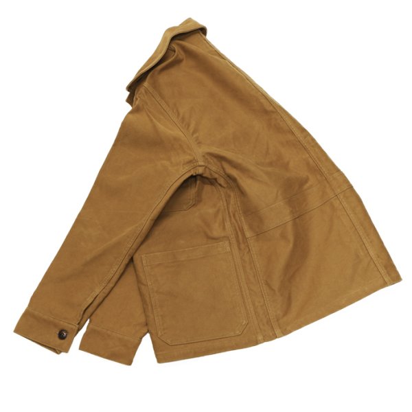 画像5: F.O.B FACTORY(エフオービーファクトリー)FRENCH MOLESKIN JACKET(フレンチモールスキンジャケット)HEAVY MOLESKIN/Khaki(カーキ) (5)