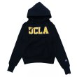 画像1: Champion（チャンピオン）REVERSE WEAVE PULLOVER HOODED SWEATSHIRT（リバースウィーブプルオーバースウェットパーカー）"UCLA"/Navy（ネイビー）Made in USA (1)