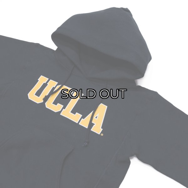 画像4: 『OUTLET』Champion（チャンピオン）REVERSE WEAVE PULLOVER HOODED SWEATSHIRT・Made in USA（リバースウィーブプルオーバースウェットパーカー・アメリカ製）"UCLA" / Navy（ネイビー）※Sサイズのみ (4)
