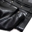 画像6: Y'2 LEATHER（ワイツーレザー）ANILINE HORSE 1st Type Jacket（アニリンホースファーストタイプジャケット）/Black（ブラック） (6)