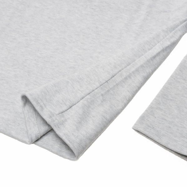 画像5: SAINT JAMES(セントジェームス)OUESSANT(ウエッソン)”SOLID” / GRIS CLAIR(霜降りペールグレー) (5)