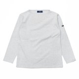 SAINT JAMES（セントジェームス）OUESSANT（ウエッソン）”SOLID” / GRIS CLAIR（霜降りペールグレー）