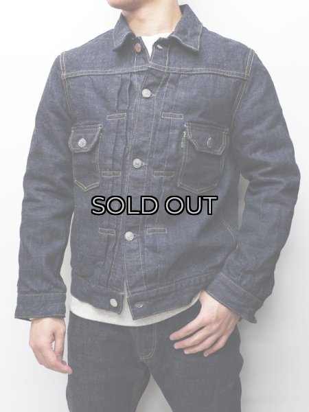 画像12: F.O.B FACTORY(エフオービーファクトリー)G-3 DENIM 2nd JK(G-3デニム2ndジャケット)"14oz G3 Selvedge Supima" / Indigo(インディゴ)※One Wash (12)