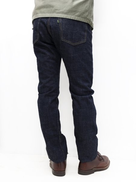 画像9: F.O.B FACTORY（エフオービーファクトリー）G3 SELVEDGE DENIM 5P（G3セルヴィッチデニム5P）”14oz G3 Selvedge Denim" / Indigo Blue（インディゴブルー）※One Wash【裾上げ無料】 (9)