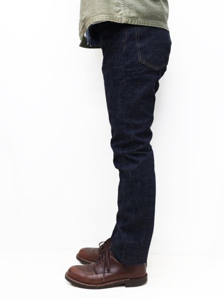 画像8: F.O.B FACTORY（エフオービーファクトリー）G3 SELVEDGE DENIM 5P（G3セルヴィッチデニム5P）”14oz G3 Selvedge Denim" / Indigo Blue（インディゴブルー）※One Wash【裾上げ無料】 (8)