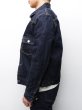 画像8: F.O.B FACTORY（エフオービーファクトリー）G-3 DENIM 2nd JK（G-3デニム2ndジャケット）14oz G3 Selvedge Supima/Indigo（インディゴ）ワンウォッシュ (8)