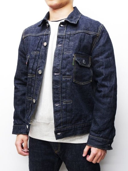画像9: F.O.B FACTORY（エフオービーファクトリー）G-3 DENIM 2nd JK（G-3デニム2ndジャケット）"14oz G3 Selvedge Supima" / Indigo（インディゴ）※One Wash (9)