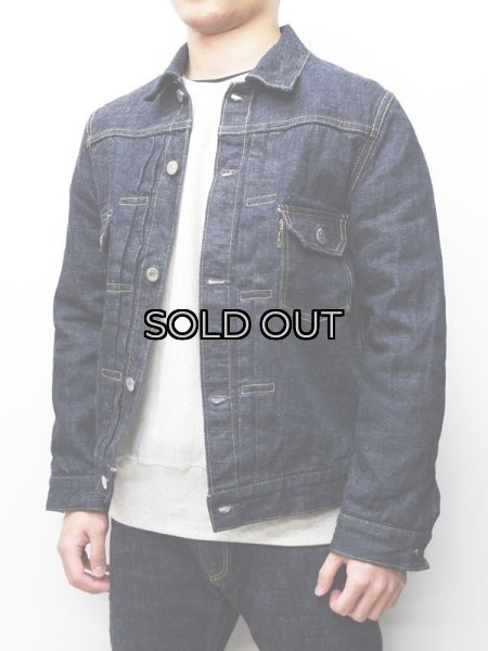画像9: F.O.B FACTORY(エフオービーファクトリー)G-3 DENIM 2nd JK(G-3デニム2ndジャケット)"14oz G3 Selvedge Supima" / Indigo(インディゴ)※One Wash (9)