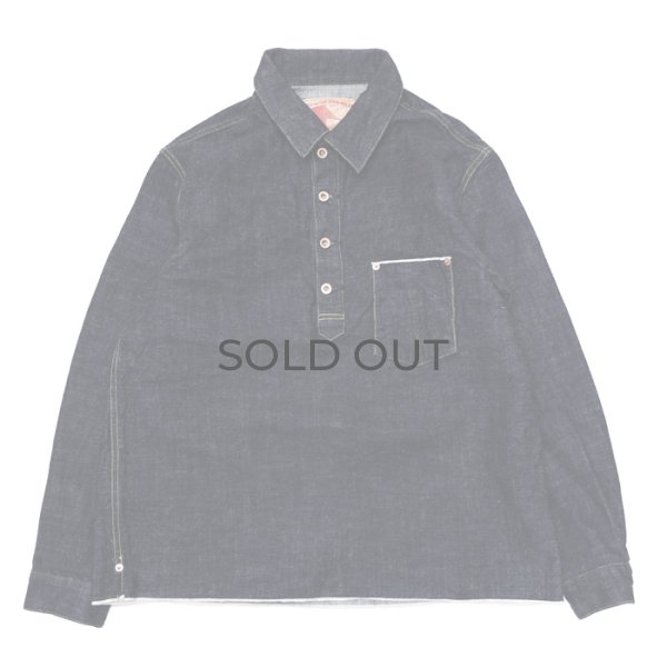 画像1: F.O.B FACTORY（エフオービーファクトリー）G-3 DENIM P.O JK（G-3デニムプルオーバージャケット）"14oz G3 Selvedge Supima" / Indigo（インディゴ）※One Wash (1)